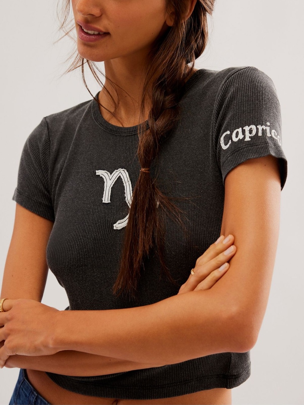 The Laundry Room Horoscope Cut + Paste Tee, Capricorn